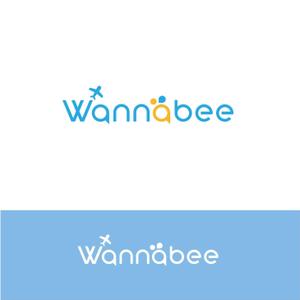 スタジオきなこ (kinaco_yama)さんの留学生サポートさいと「Wannabee」のロゴへの提案