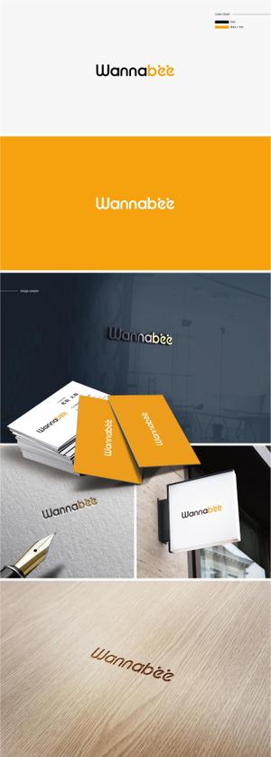 shibamarutaro (shibamarutaro)さんの留学生サポートさいと「Wannabee」のロゴへの提案