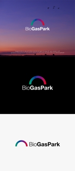 Morinohito (Morinohito)さんの世界最高効率バイオガスプラントによる事業ブランド「BioGasPark」のロゴへの提案