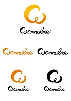 O3 Design in NZ (Okirakunz)さんの留学生サポートさいと「Wannabee」のロゴへの提案