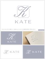 荒井 (toshi_arai)さんの海外住宅のような美しい框デザインの洗面化粧台「KATE」のロゴへの提案