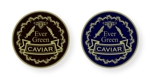 ぱぴぷ.Design (yamayama63)さんのキャビア「EverGreen Caviar」の瓶蓋円形パッケージラベルへの提案