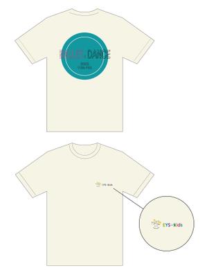 aide (aide_fukushima)さんのブランドのような子供Tシャツデザイン募集　ダンスバレエ 教室への提案