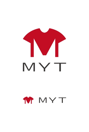 ANCS (AncLlc)さんのオリジナルTシャツショップ「MYT（マイティー）」のロゴへの提案