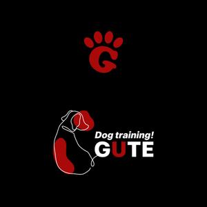 Ultra Vivid Scene (makoto_matsuyama)さんのドッグトレーニングスクール「Dog training GUTE」オリジナルパーカーのデザインへの提案