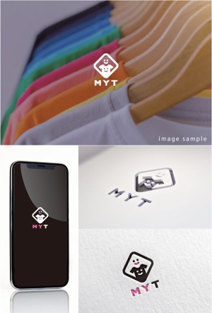 smoke-smoke (smoke-smoke)さんのオリジナルTシャツショップ「MYT（マイティー）」のロゴへの提案