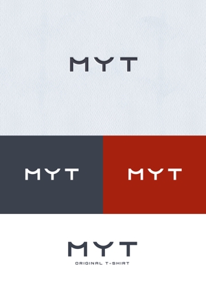 Arimasa design (arimasa_0923)さんのオリジナルTシャツショップ「MYT（マイティー）」のロゴへの提案
