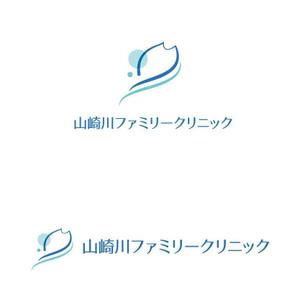 marutsuki (marutsuki)さんの内科クリニック「山崎川ファミリークリニック」のロゴへの提案