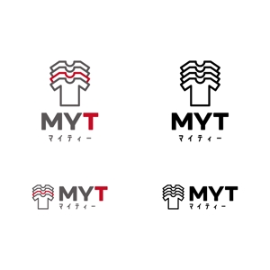 BUTTER GRAPHICS (tsukasa110)さんのオリジナルTシャツショップ「MYT（マイティー）」のロゴへの提案