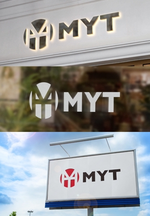 T&T (ttagency)さんのオリジナルTシャツショップ「MYT（マイティー）」のロゴへの提案
