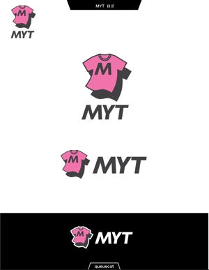queuecat (queuecat)さんのオリジナルTシャツショップ「MYT（マイティー）」のロゴへの提案