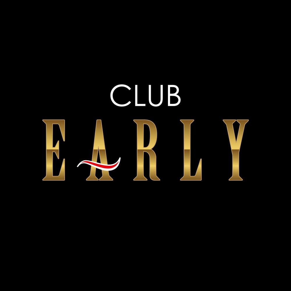 「CLUB EARLY」のロゴ作成