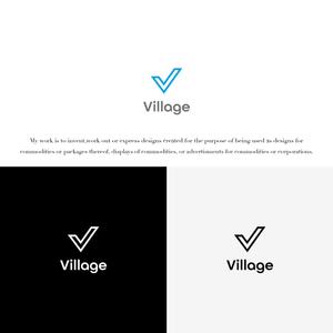KT (KANJI01)さんの学習コミュニティ「Village」のロゴへの提案