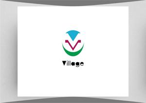 7.5HZ DESIGN (greenpeaceriver)さんの学習コミュニティ「Village」のロゴへの提案