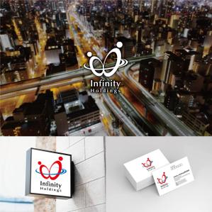 筒井淳二 (0909jt2021)さんの純粋持株会社の「Infinity Holdings株式会社」のロゴへの提案