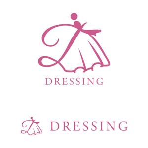 株式会社ＵＮＩＱＵＥ　ＷＯＲＫＳ (hiringhart_line)さんのブライダル「ドレスコーディネーター」派遣事業のロゴへの提案