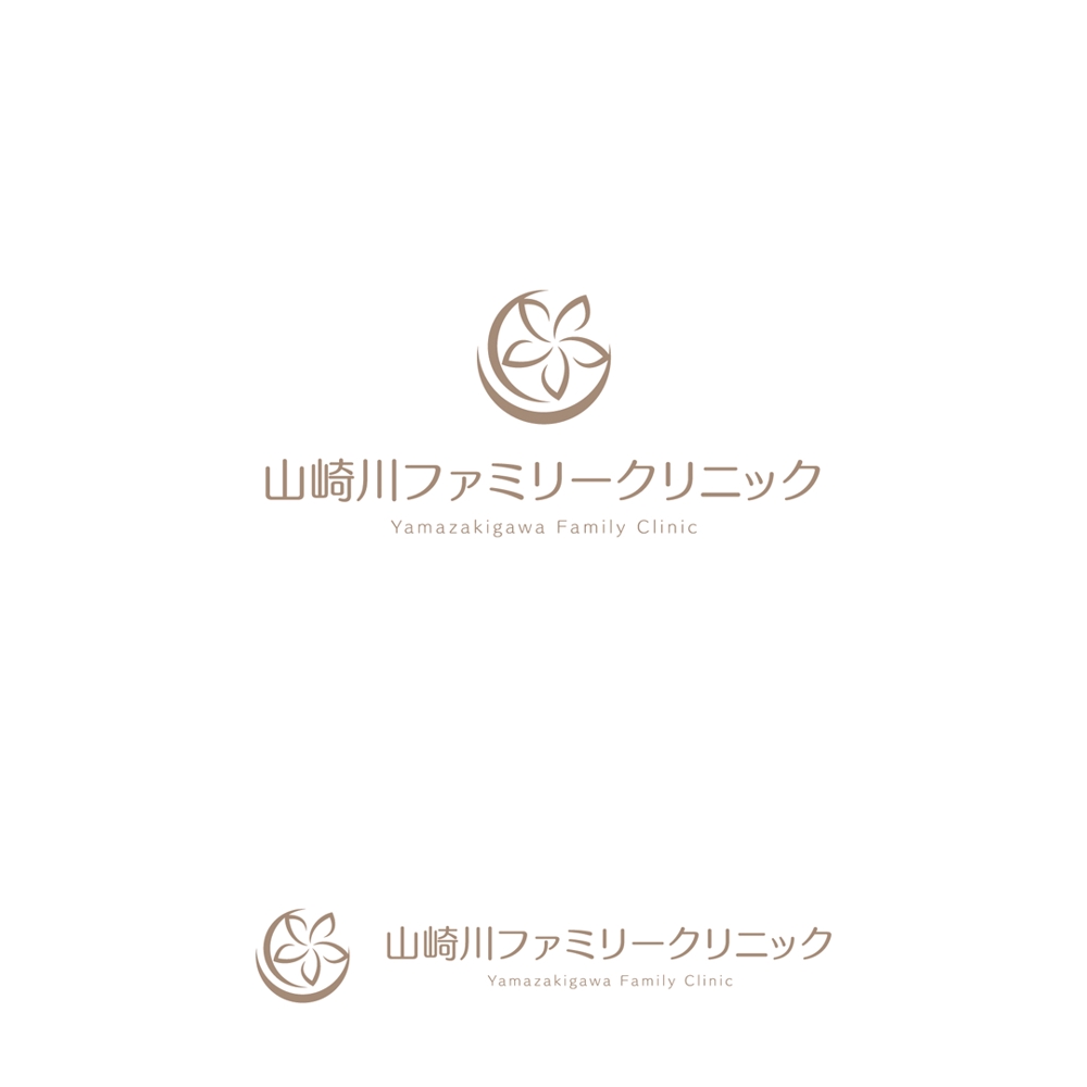 内科クリニック「山崎川ファミリークリニック」のロゴ