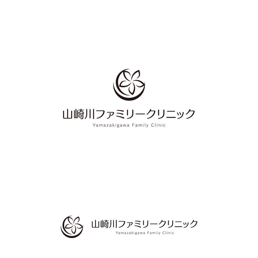 内科クリニック「山崎川ファミリークリニック」のロゴ