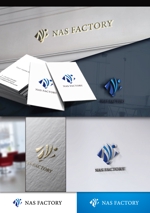 Swit_design ()さんの建築設備図面作図会社　NAS FACTORY　の　ロゴへの提案