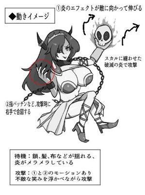amrc-001 (amrc-001)さんの【トライアル】ゲームキャラ1体のイラスト制作とモーション提案への提案