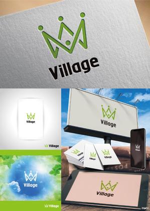 k_31 (katsu31)さんの学習コミュニティ「Village」のロゴへの提案