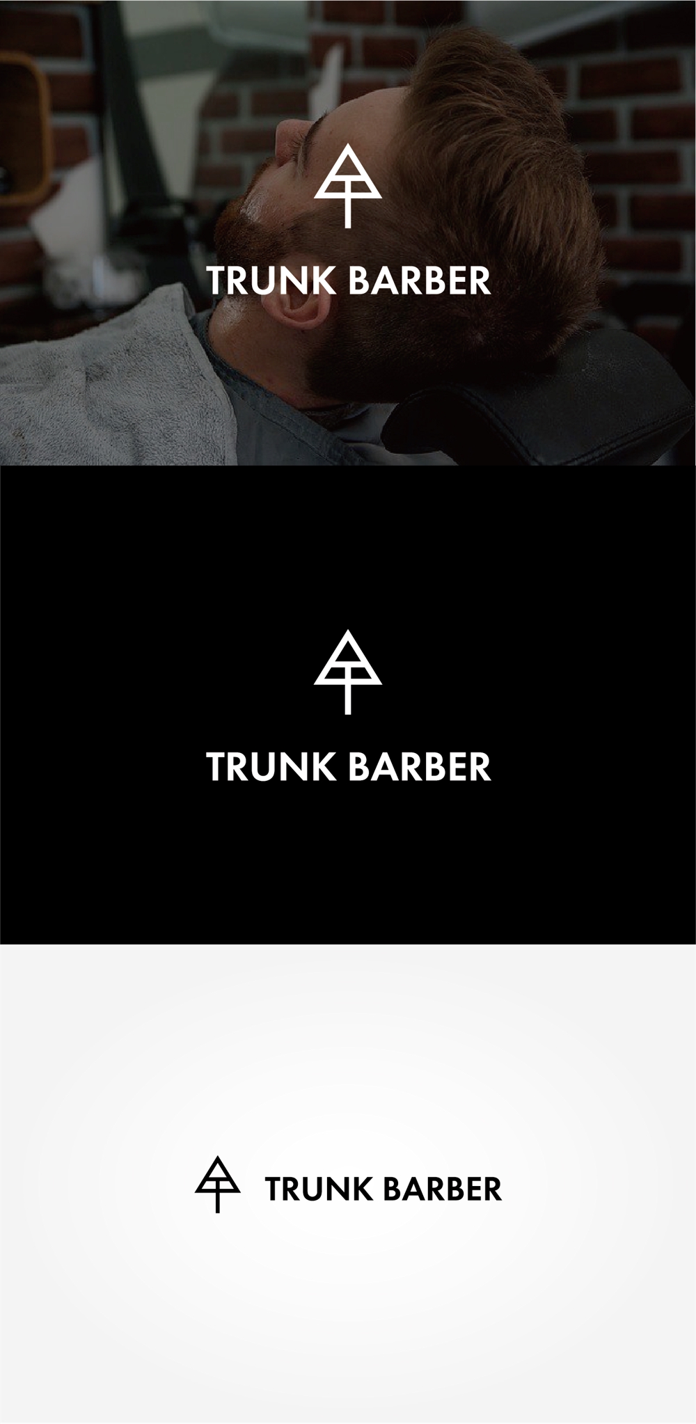 理容室「TRUNK BARBER」の店名ロゴの募集！