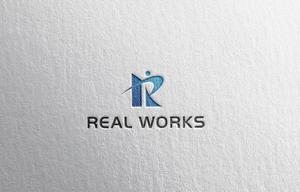 DR.DESIGN (Nakamura__)さんの建設会社 REAL WORKSのロゴへの提案