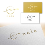 Hi-Design (hirokips)さんのハンドメイドアクセサリーセレクトショップ【nalu】のロゴへの提案