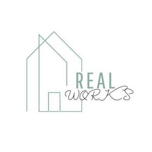 NEKOPAKUCHI (JeanneTaira_fmiyagui)さんの建設会社 REAL WORKSのロゴへの提案