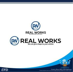 中津留　正倫 (cpo_mn)さんの建設会社 REAL WORKSのロゴへの提案