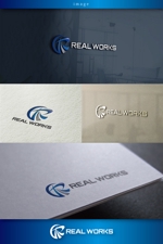 coco design (tomotin)さんの建設会社 REAL WORKSのロゴへの提案