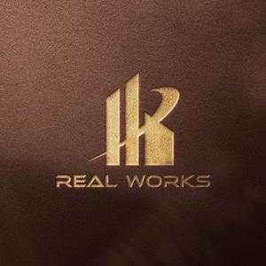 Kaito Design (kaito0802)さんの建設会社 REAL WORKSのロゴへの提案