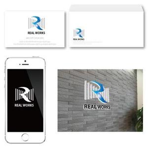mura (T-mura)さんの建設会社 REAL WORKSのロゴへの提案