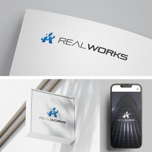 holy245 (holy245)さんの建設会社 REAL WORKSのロゴへの提案