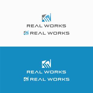 D . l a b o (becky_)さんの建設会社 REAL WORKSのロゴへの提案