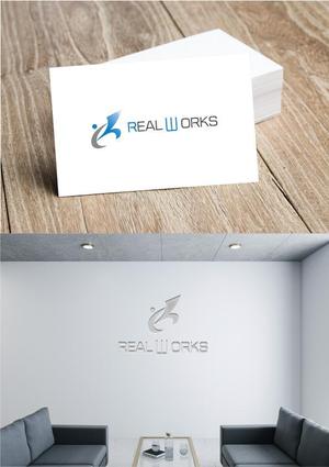 tatuya.h (05250704nahochi)さんの建設会社 REAL WORKSのロゴへの提案