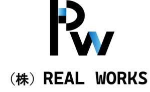 西 貴彦 (wes2-taka)さんの建設会社 REAL WORKSのロゴへの提案