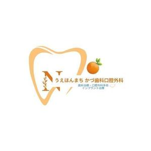 藤原紗羽 (sawa_0510)さんの歯科口腔外科クリニック「うえほんまち かづ歯科口腔外科」のロゴへの提案