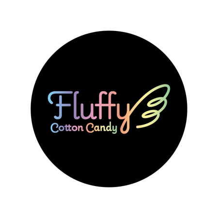 Hi-Design (hirokips)さんのコットンキャンディー専門店「Cotton Candy Fluffy」のロゴへの提案