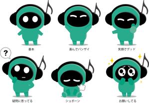 nougo (noguo3)さんの音楽系WEBサービスのサイト内で使用するキャラクター募集への提案