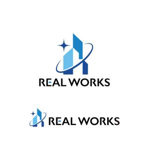 horieyutaka1 (horieyutaka1)さんの建設会社 REAL WORKSのロゴへの提案