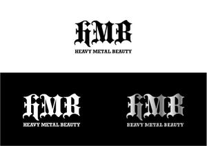 aki owada (bowie)さんの新規化粧品ブランド 「Heavy Metal Beauty」のロゴへの提案