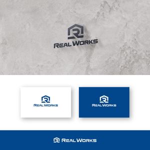 SSH Design (s-s-h)さんの建設会社 REAL WORKSのロゴへの提案