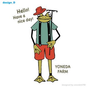 STUDIO ZEAK  (omoidefz750)さんの農場スタッフ用のTシャツデザインへの提案