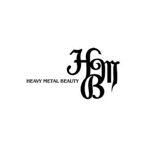 cham (chamda)さんの新規化粧品ブランド 「Heavy Metal Beauty」のロゴへの提案