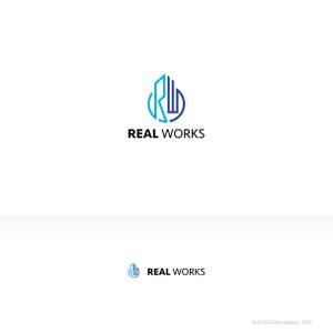 ブロックデザイン (blockdesign)さんの建設会社 REAL WORKSのロゴへの提案