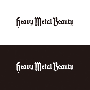 T&T (ttagency)さんの新規化粧品ブランド 「Heavy Metal Beauty」のロゴへの提案