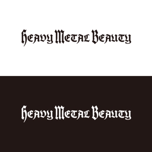 T&T (ttagency)さんの新規化粧品ブランド 「Heavy Metal Beauty」のロゴへの提案