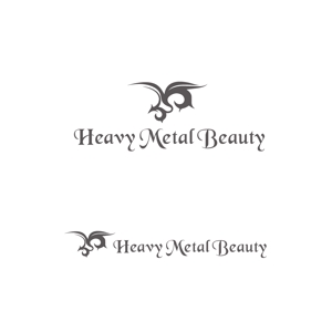 atomgra (atomgra)さんの新規化粧品ブランド 「Heavy Metal Beauty」のロゴへの提案