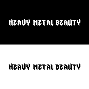 Hi-Design (hirokips)さんの新規化粧品ブランド 「Heavy Metal Beauty」のロゴへの提案